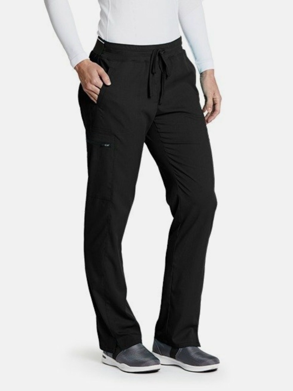 Grey’s Anatomy by Barco Active Spandex Stretch Scrub Pant Black Medium